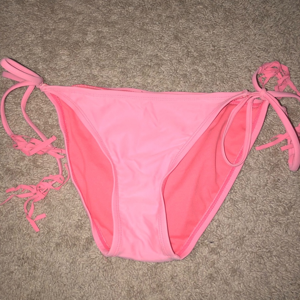 Neon Pink Bikini Bottoms